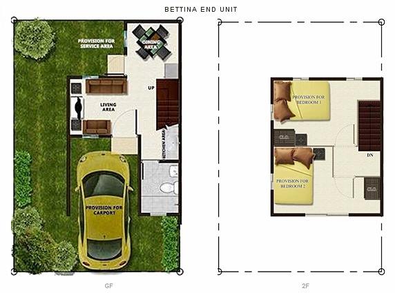 Bettina EU in Bria Homes Trece Martires is near Camella Cavite House for Sale