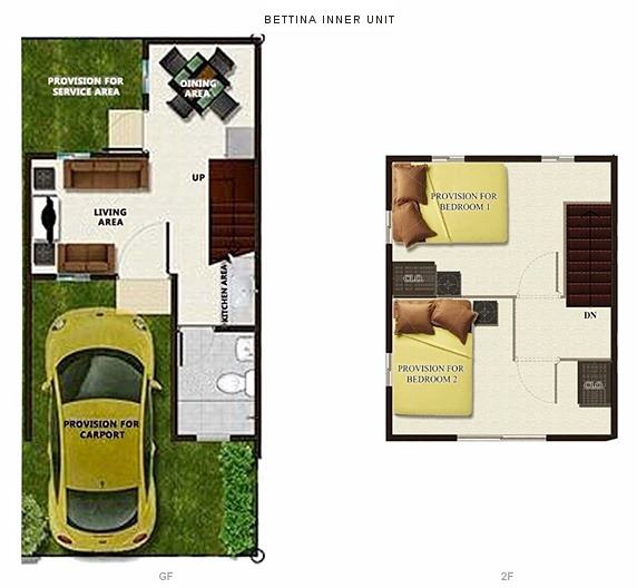 Bettina IU in Bria Homes Trece Martires is near Camella Cavite House for Sale