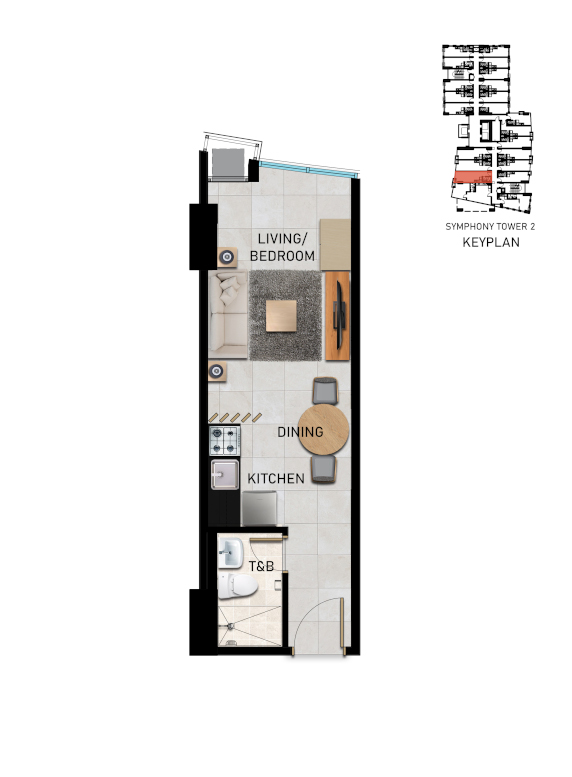 The Symphony Towers Condo Unit Floor Plan The Symphony Towers