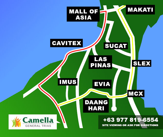 Criselle Location Map